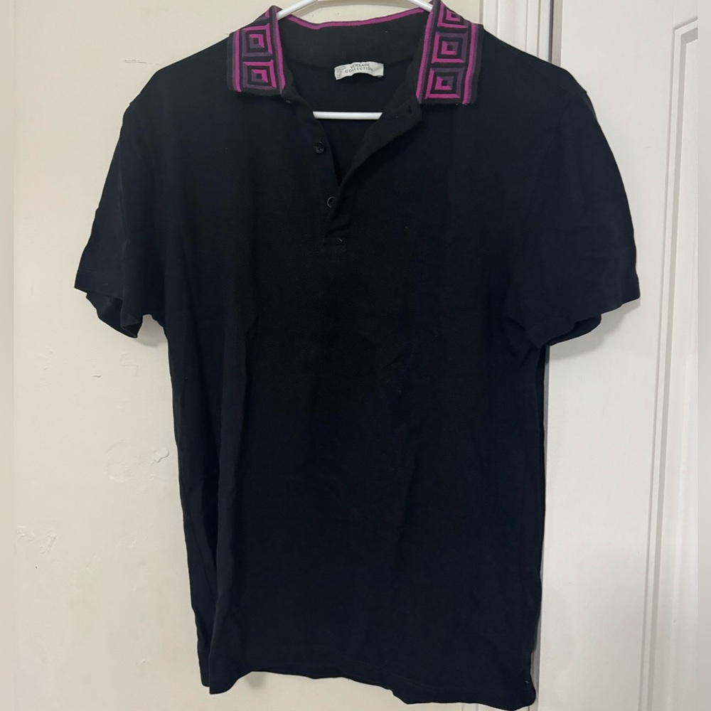 Versace collection polo shirt